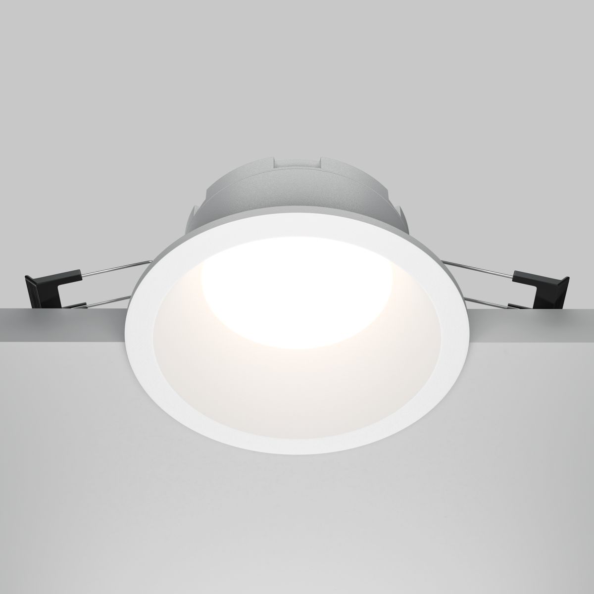 встраиваемый светильник maytoni technical share dl126-gx53-w