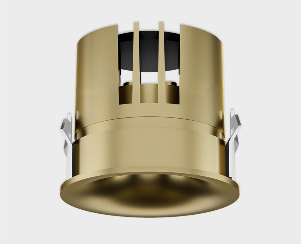 встраиваемый влагозащищенный светильник italline it014-0208 gold