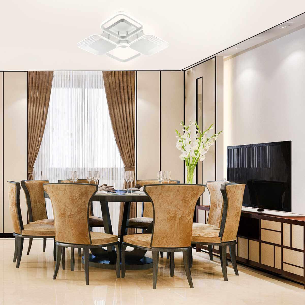 потолочный светодиодный светильник escada samia 10234/4led