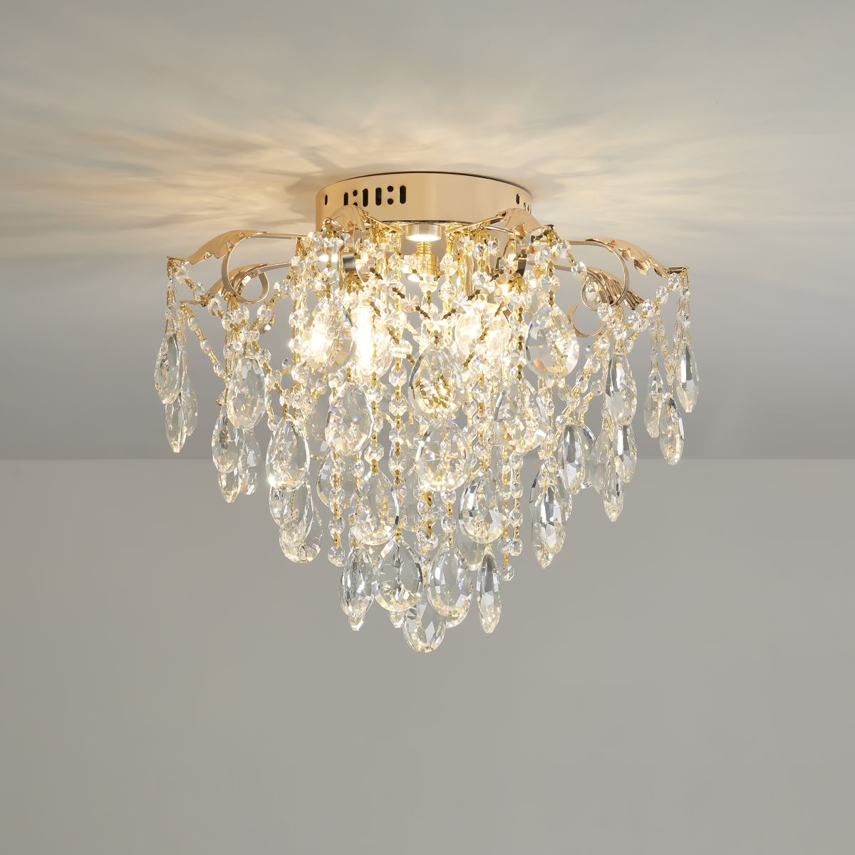 потолочная люстра freya charme fr1015pl-l12g