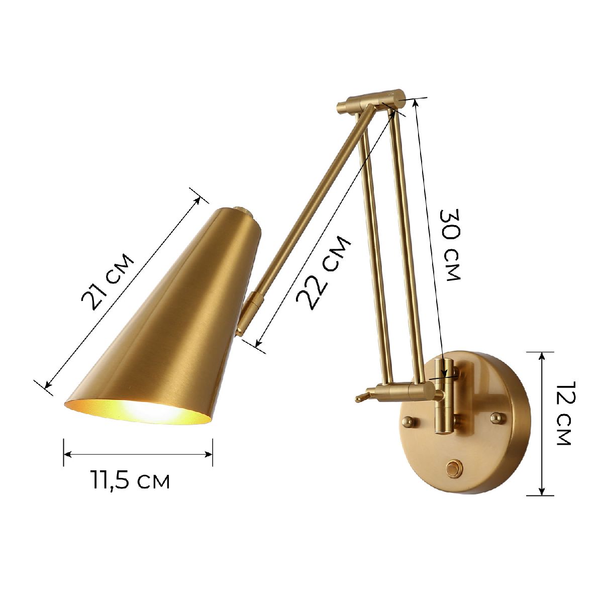 бра zortes crane zrs.1778.16