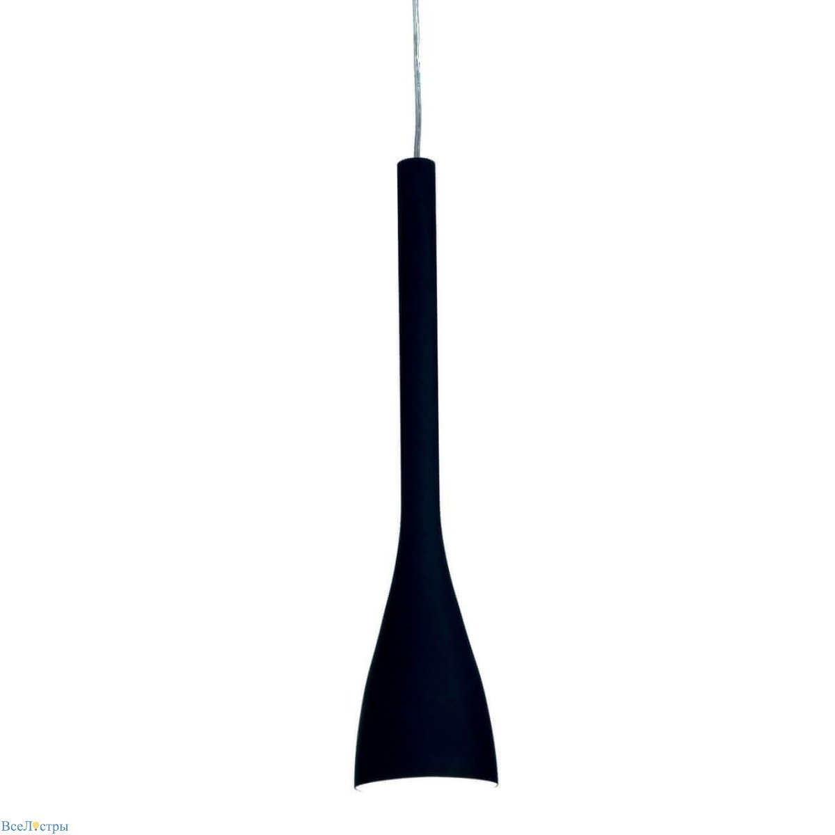 подвесной светильник ideal lux flut sp1 small nero 035710