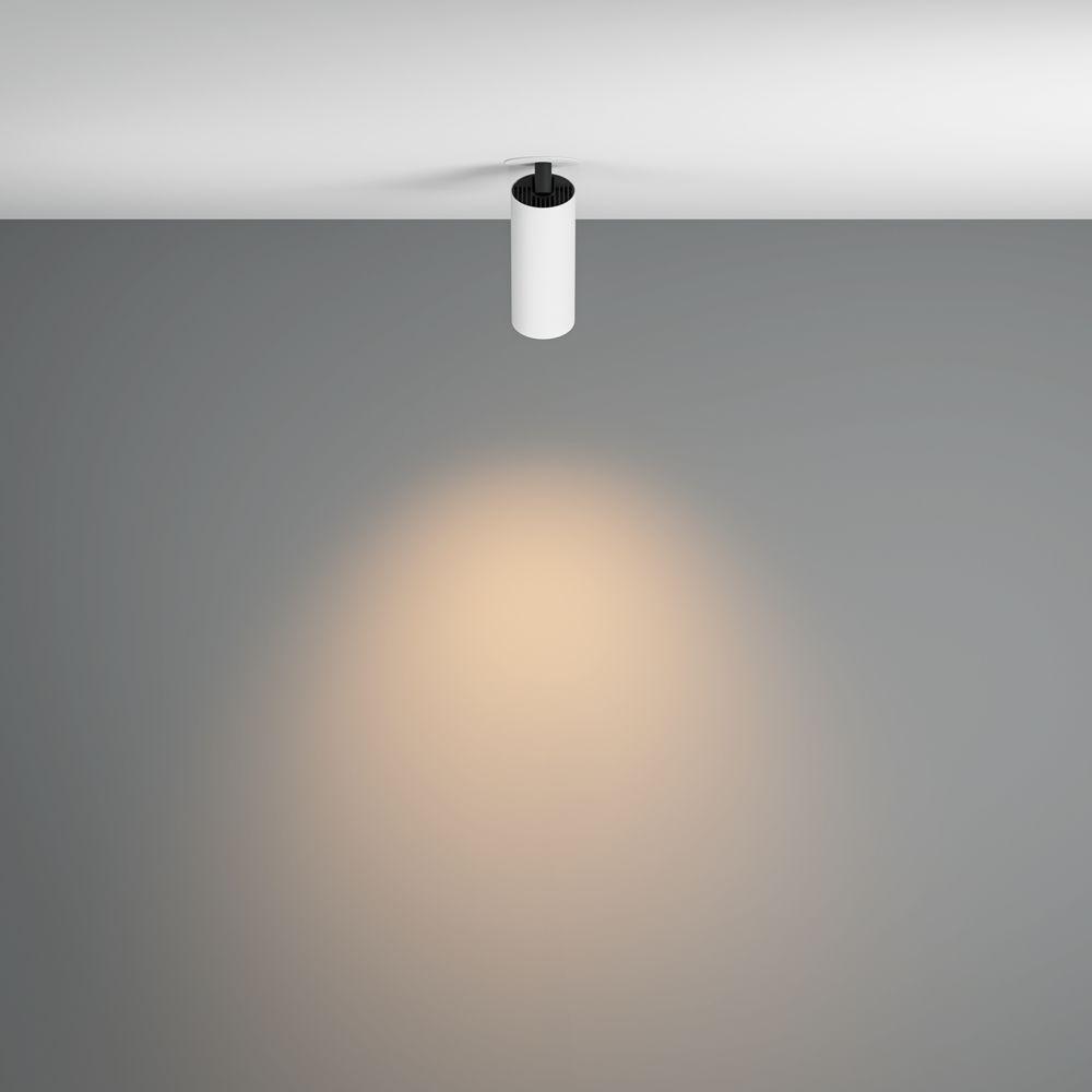 встраиваемый светодиодный спот maytoni technical focus led c053cl-l12w3k-w-w