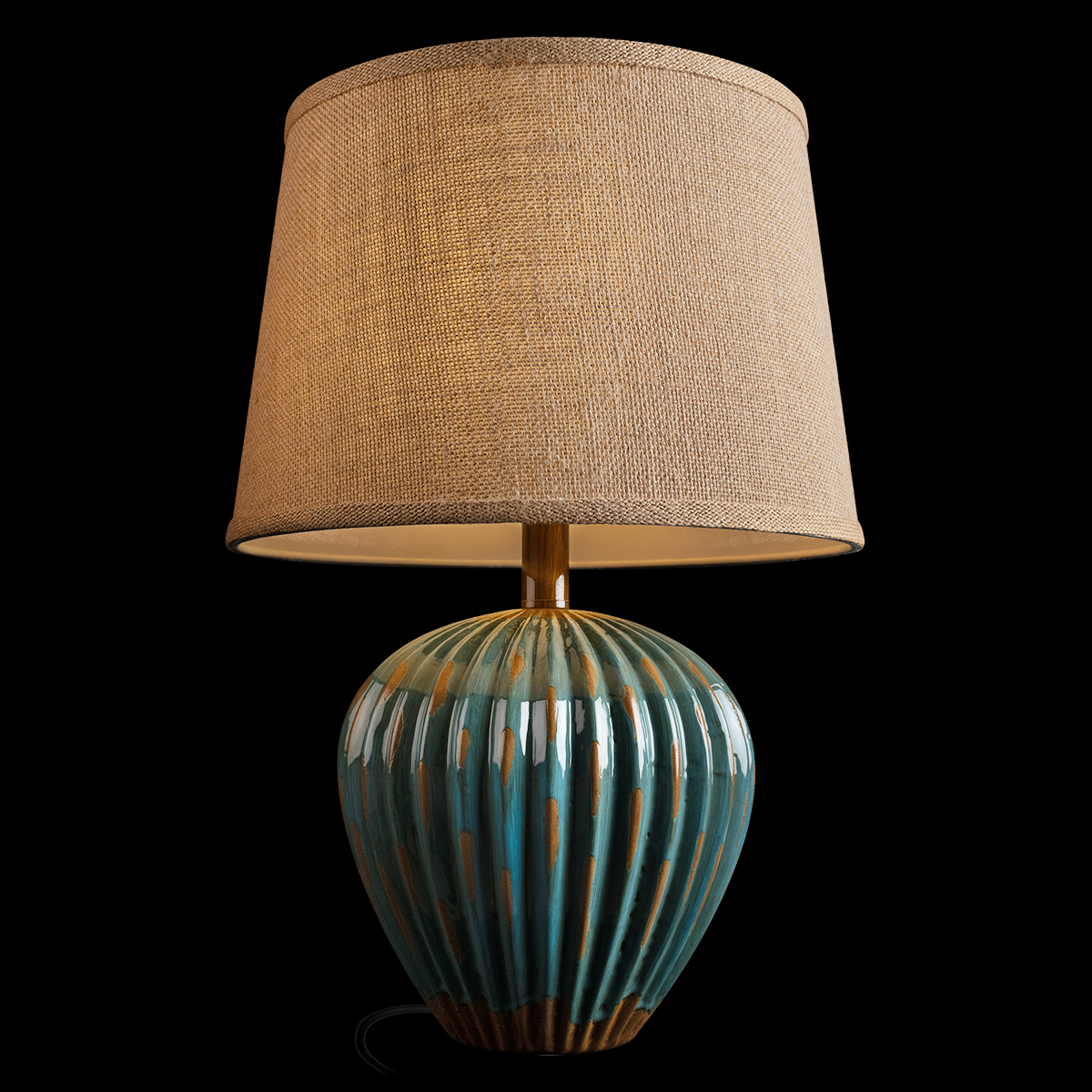 настольная лампа loft it tulip 10513t blue