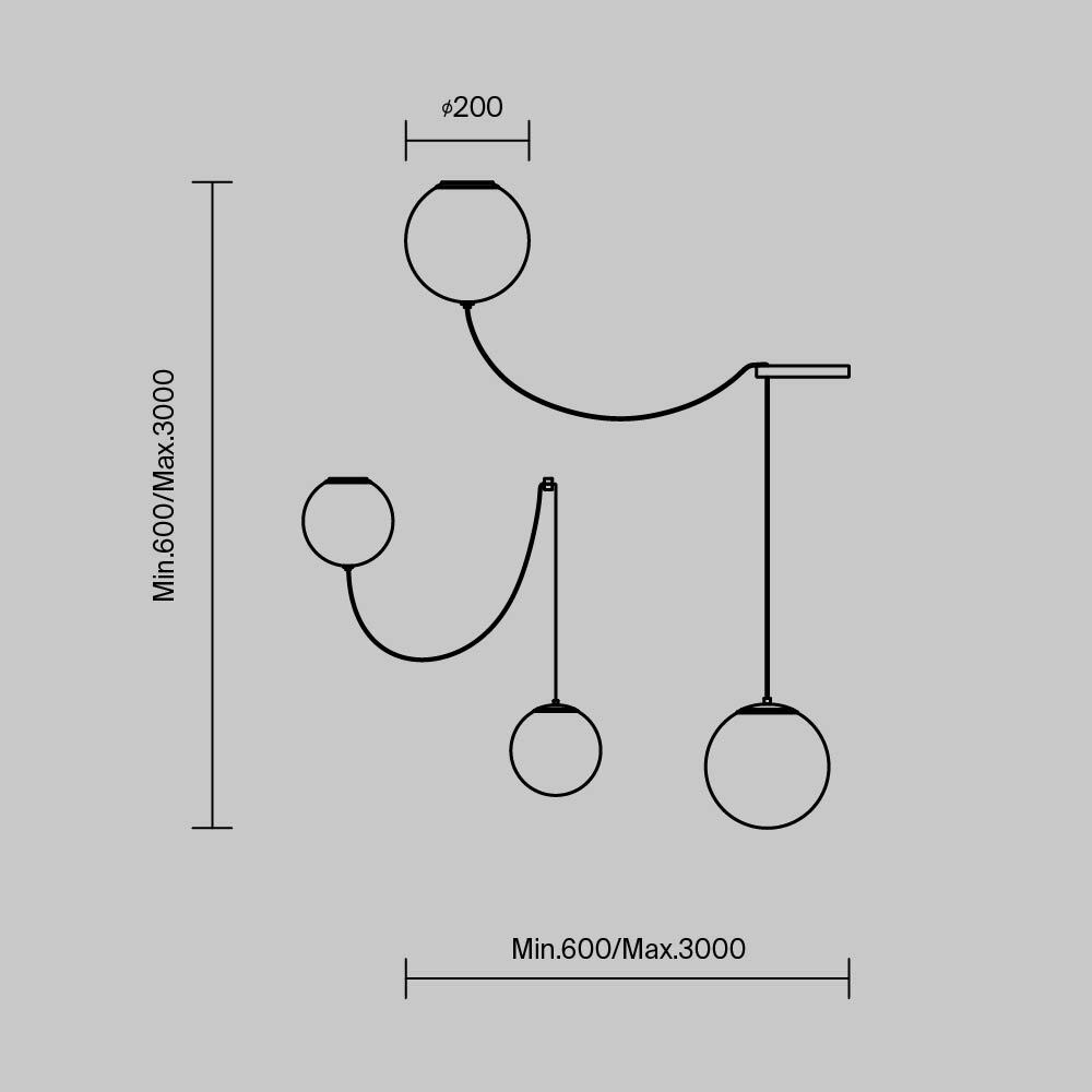 подвесной светильник maytoni twins mod427pl-l20b3k1