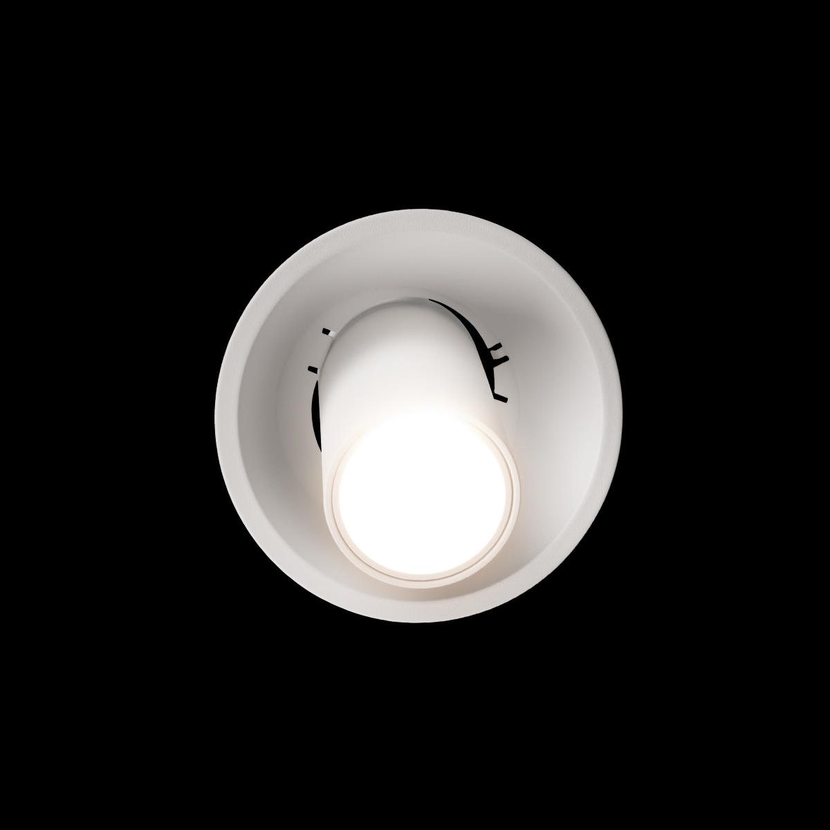 встраиваемый светильник loft it lens 10322/a white