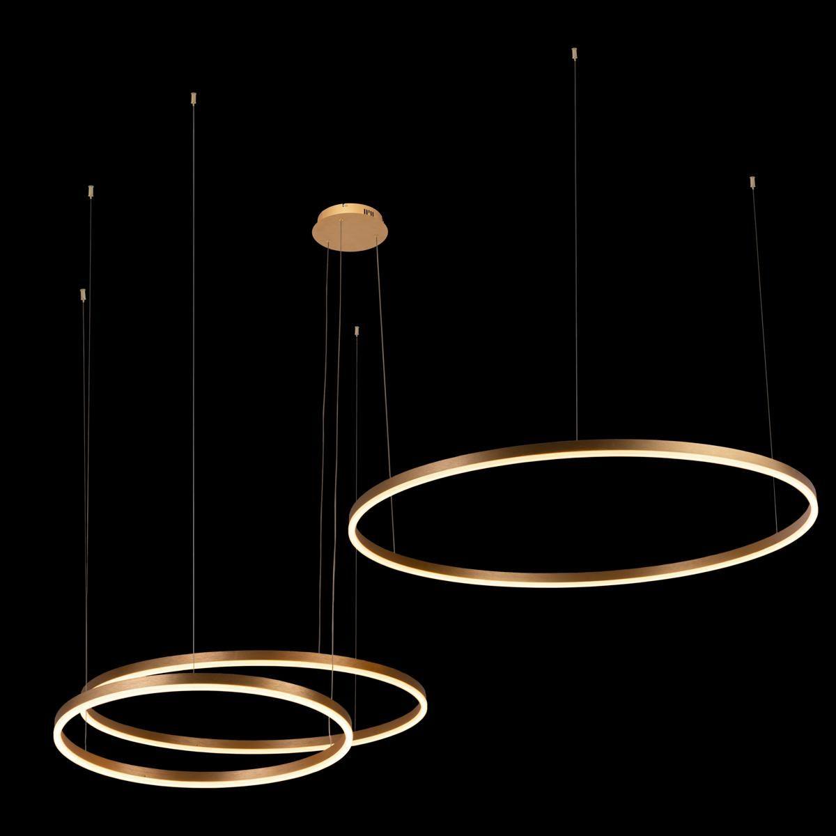 подвесной светодиодный светильник loft it ring 10017/3l