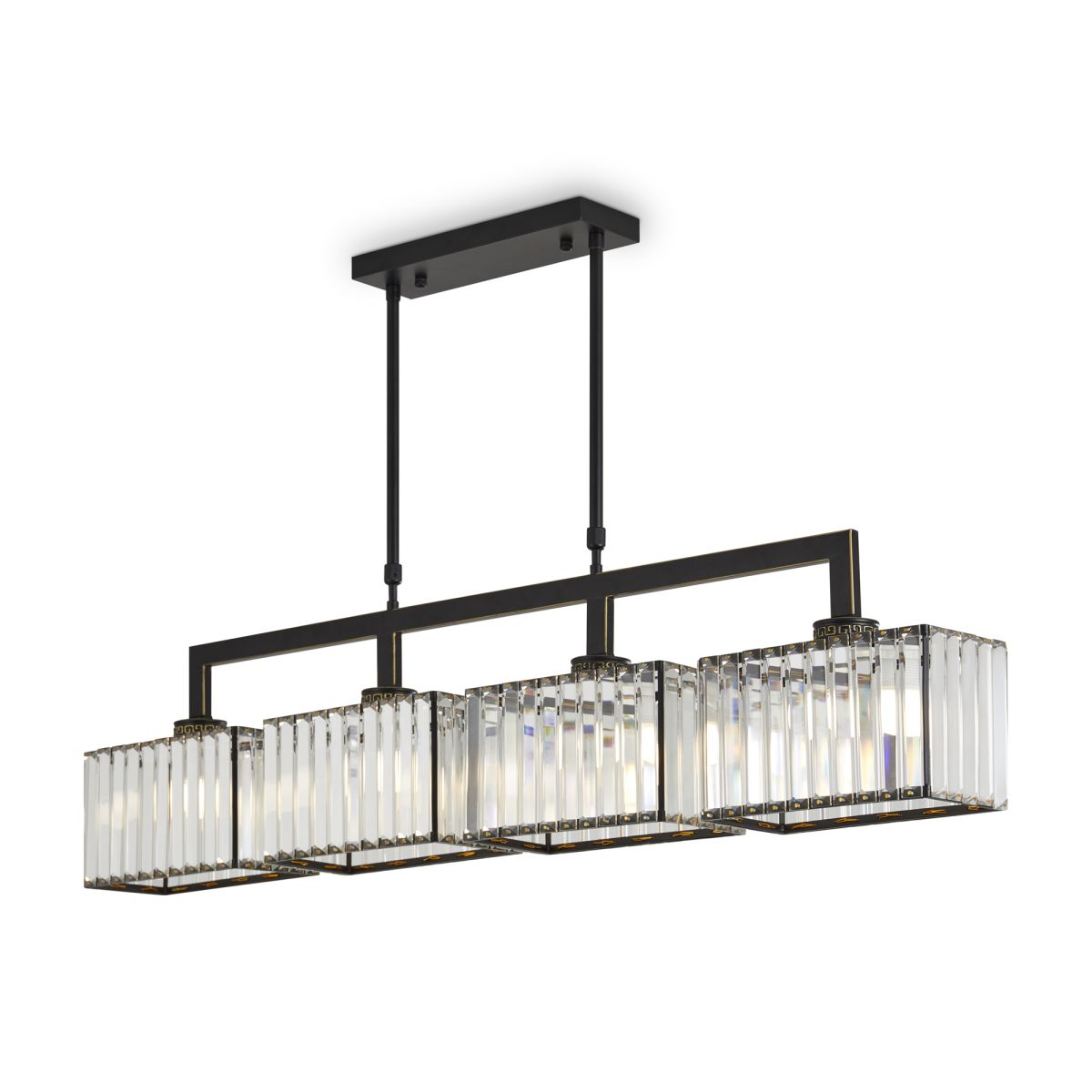 потолочная люстра freya moed fr5473pl-04b