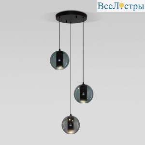 50258/3 LED дымчатый/бирюзовый