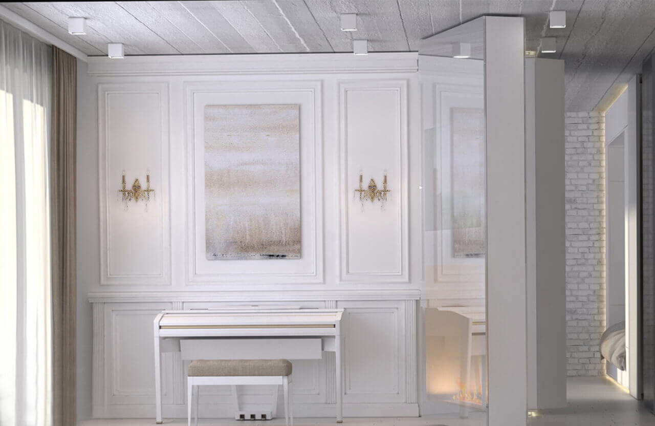 бра lucia tucci barletta w1730.2 cream white