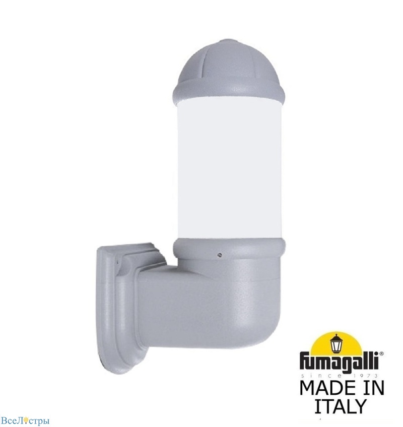 уличный настенный светильник fumagalli sauro d15.505.000.lyf1r