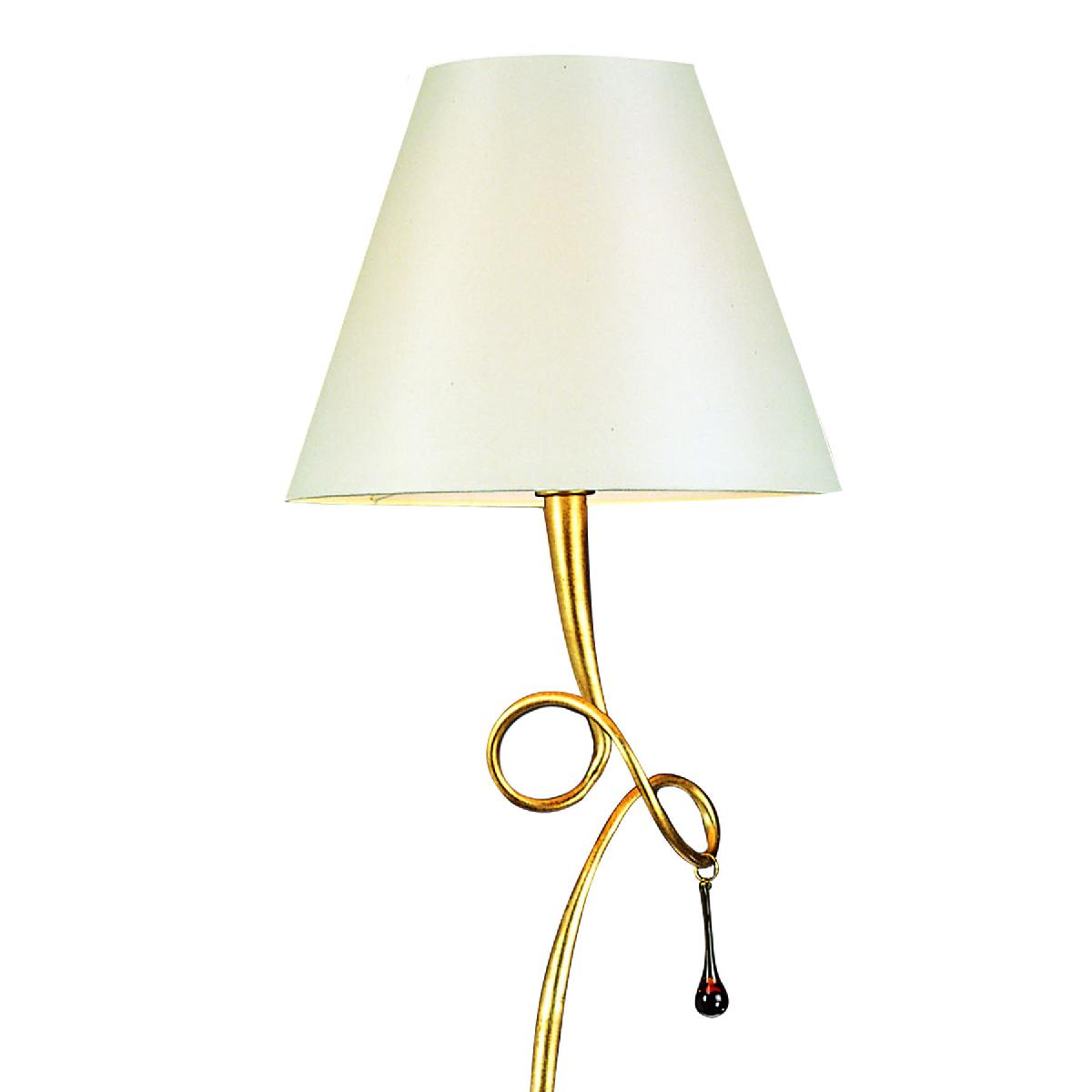 торшер mantra paola painted gold 3543