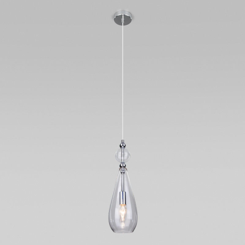 подвесной светильник eurosvet 50202/1 прозрачный