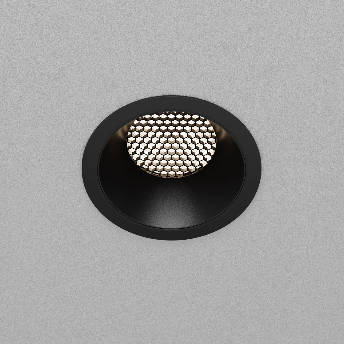 встраиваемый светильник maytoni dip dl117-15w-4k-b