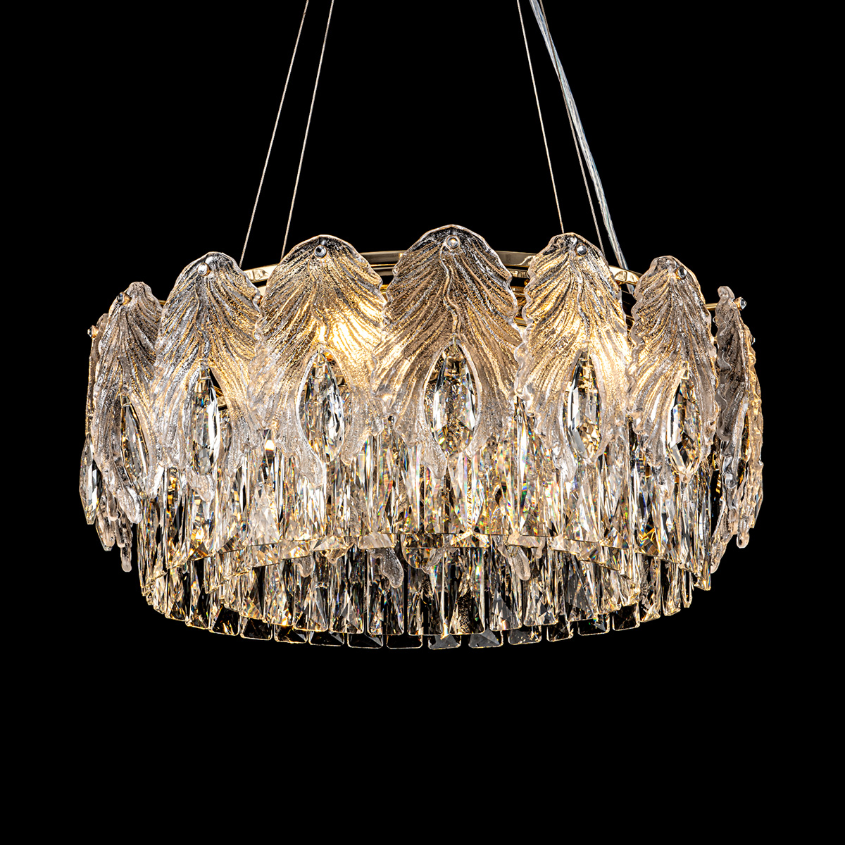 подвесная люстра modelux ml.7445.500 gd