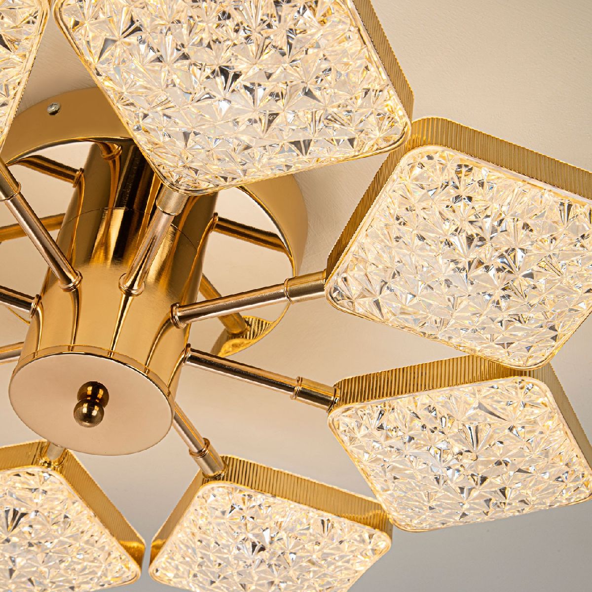 потолочная люстра led4u l8452-8