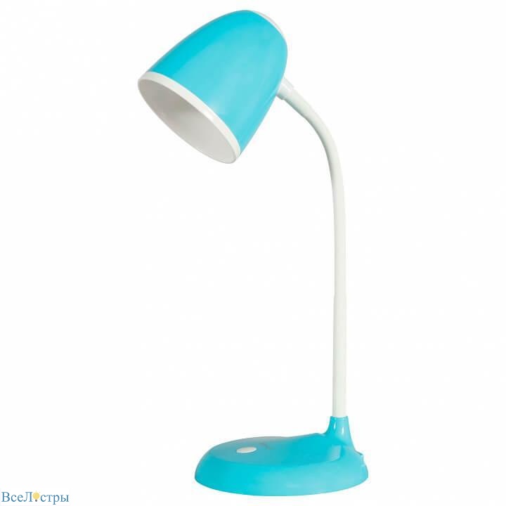 настольная лампа uniel standard tli-228 blue e27 ul-00003652