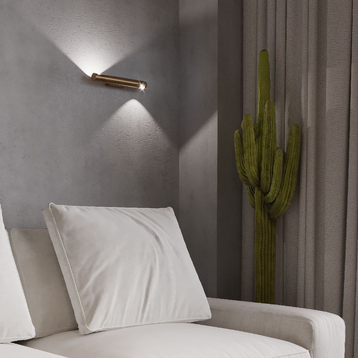 настенный светильник eurosvet tybee 40161 led латунь a063049