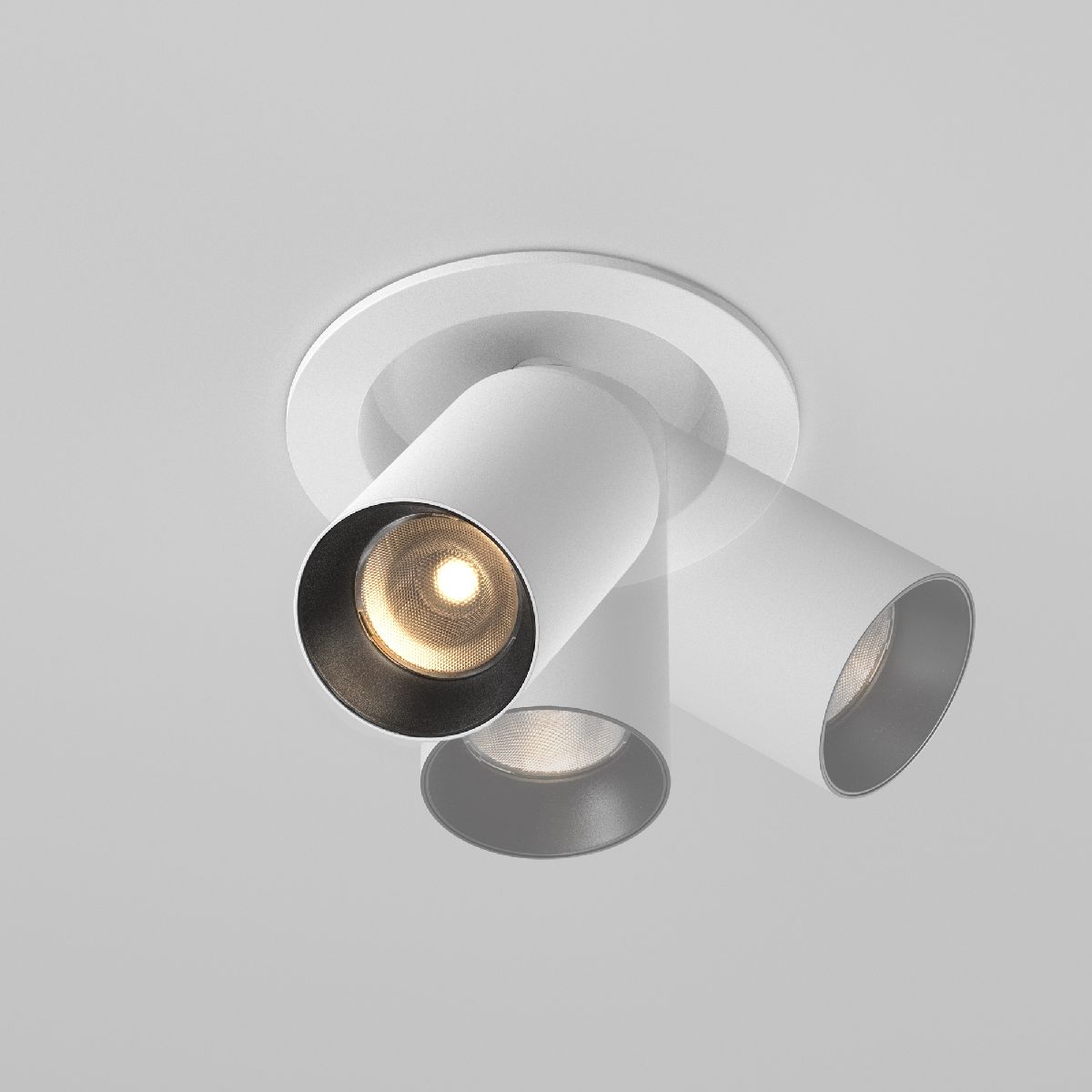 встраиваемый спот maytoni focus led c071cl-7w3k-wb