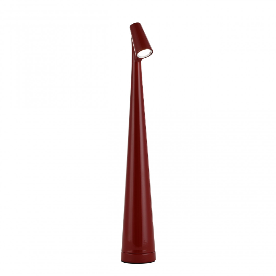 настольная лампа arte milano 128101/h350/3-6k/3w red