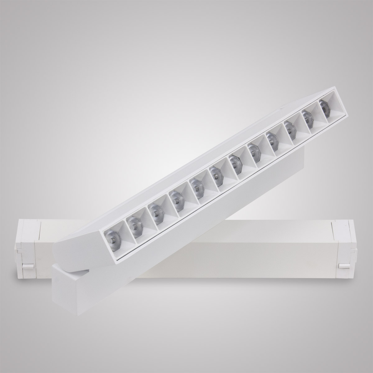 трековый однофазный светильник am group am531 wh-220v-9w smart