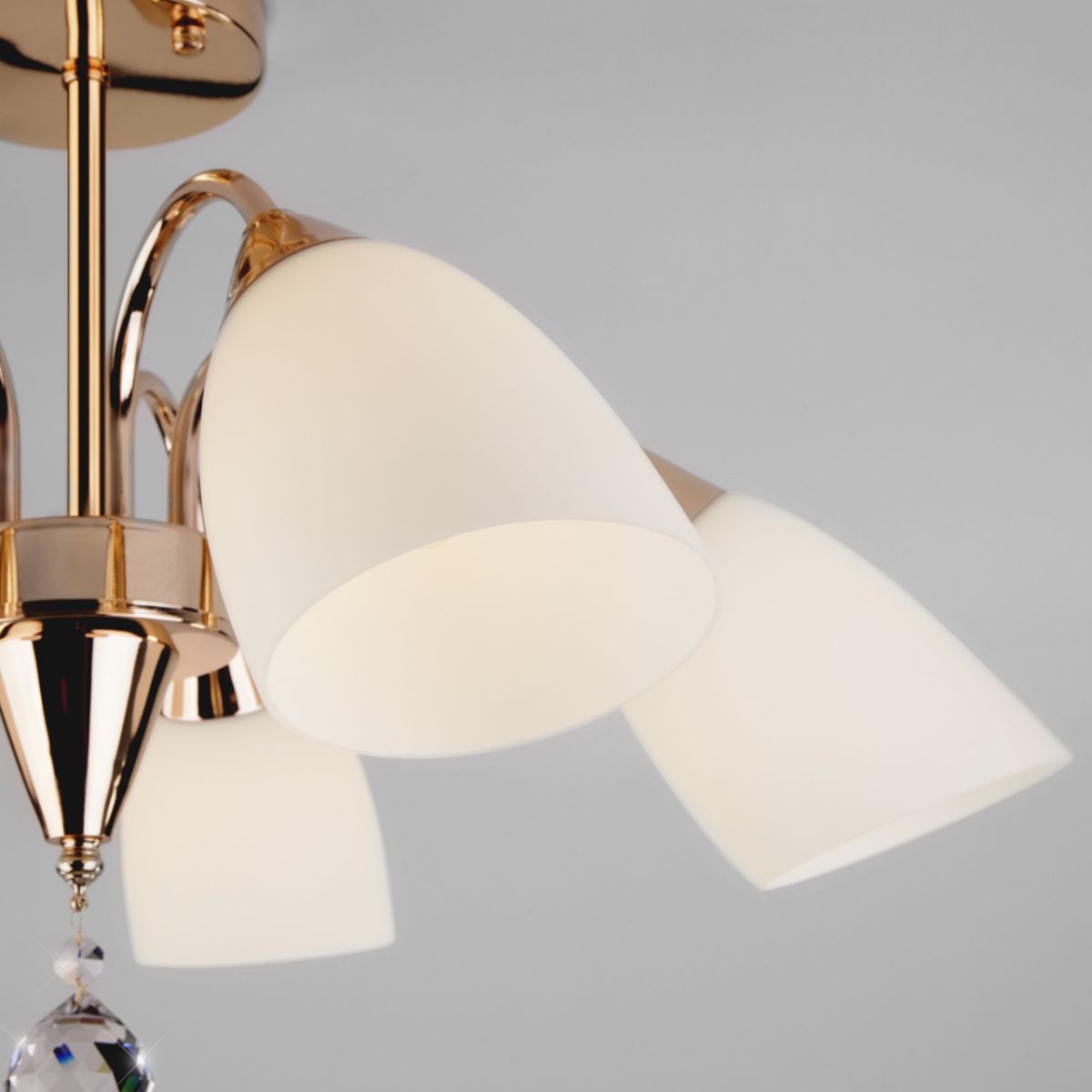 потолочная люстра eurosvet ellene 30149/5 золото