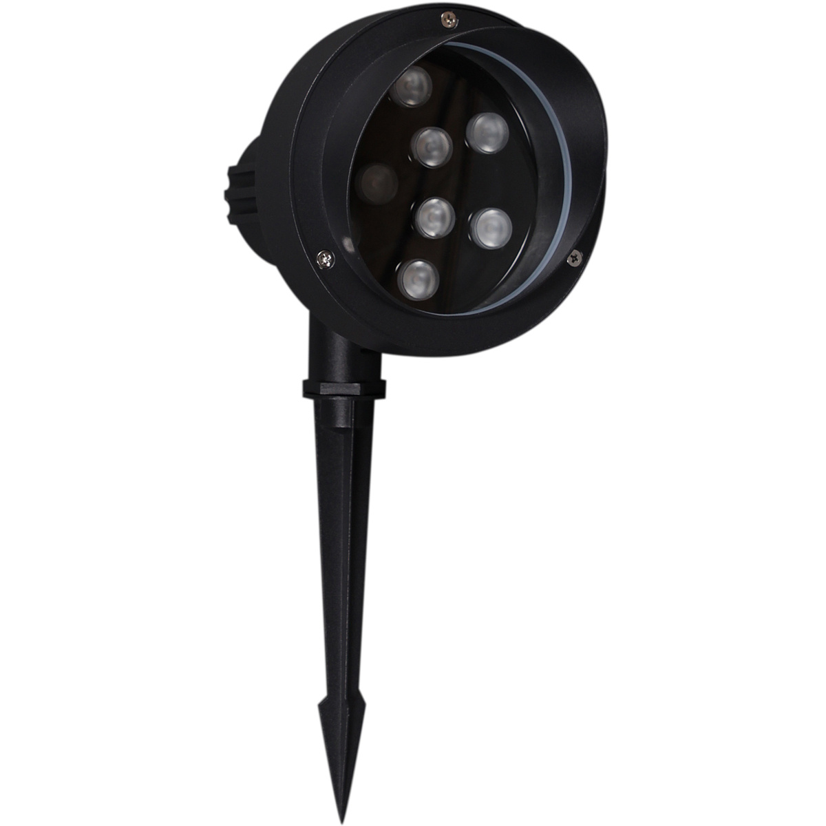 грунтовый светильник reluce 09401-0.7-001u led9w bk+ww