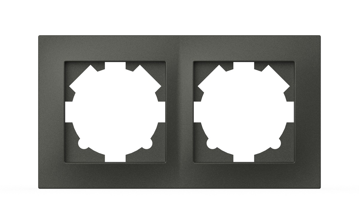 рамка двухместная elbi vega 510-011100-226