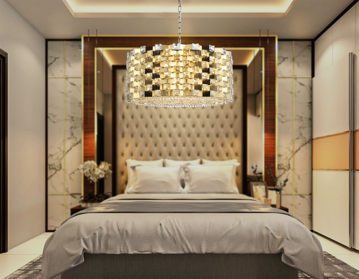 подвесная люстра ambrella light high light crystal lh41009