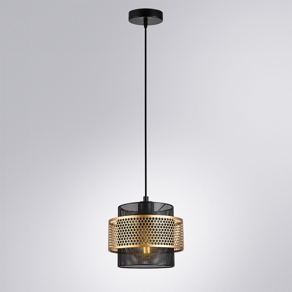 подвесной светильник arte lamp grid a7069sp-1bk