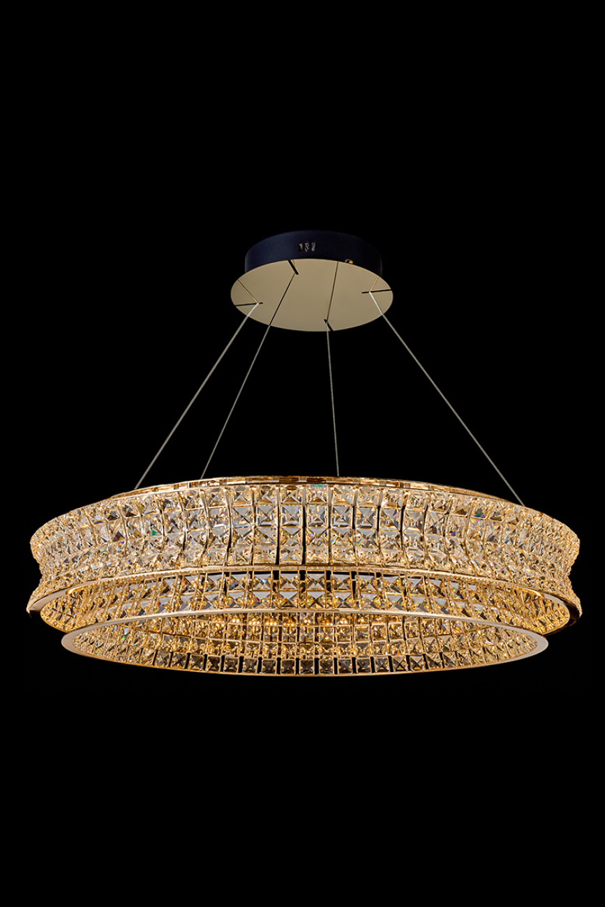 подвесная люстра aurelie le3008/800 gd