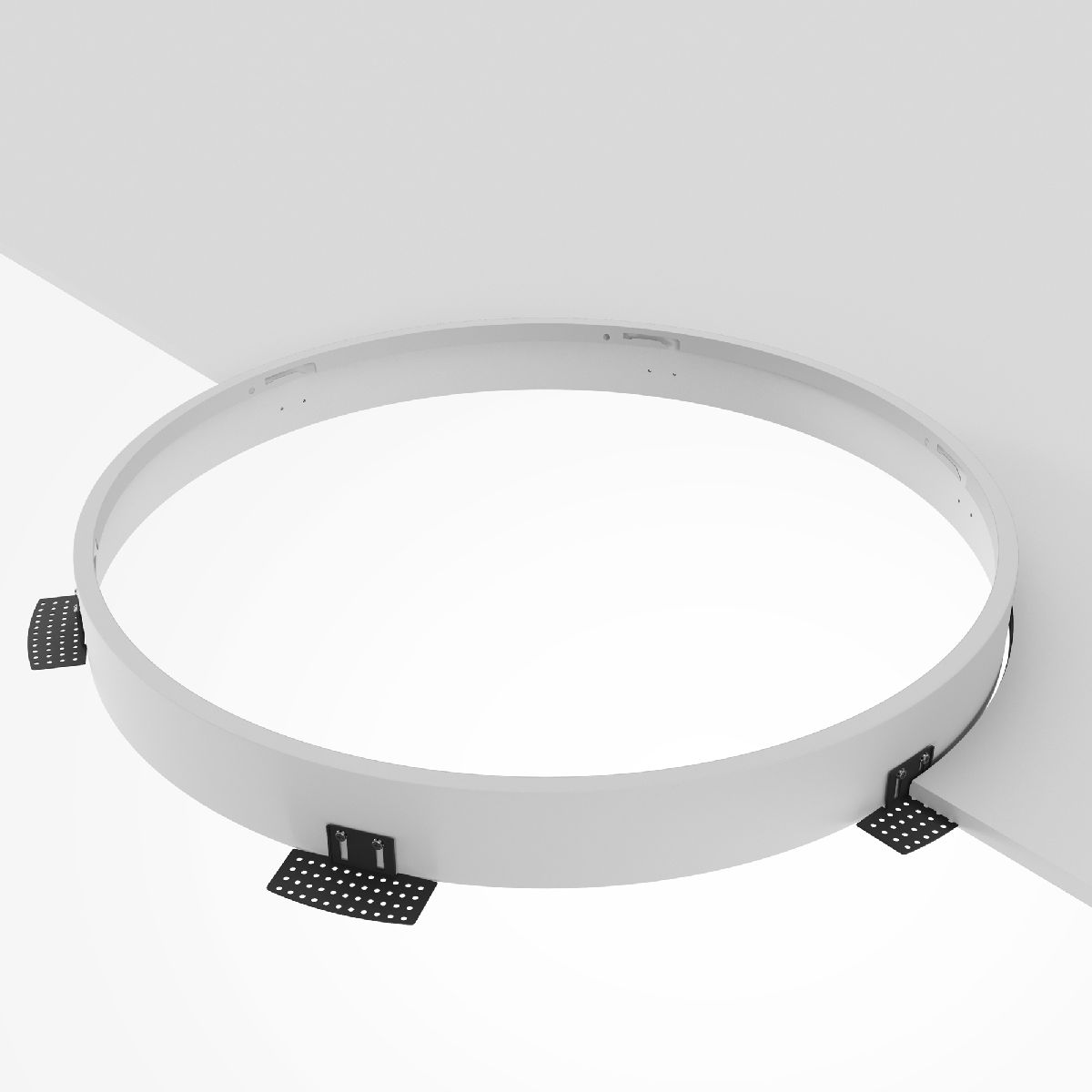 рамка для встраиваемого светильника maytoni downlight dla032-trs90-w