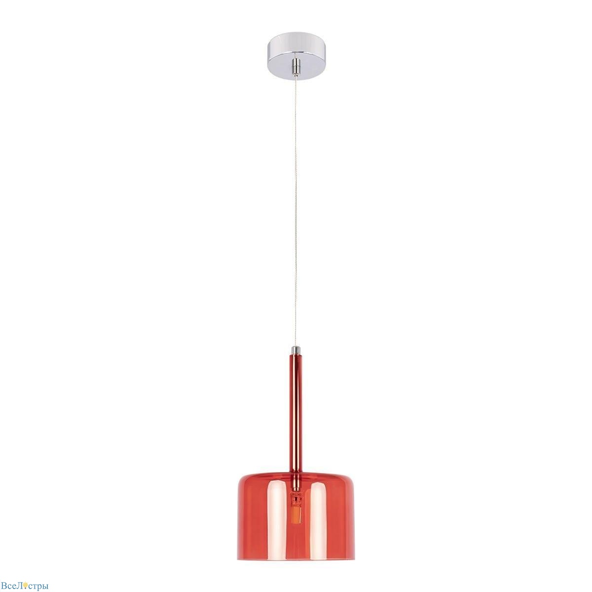 подвесной светильник loft it spillray 10232/a red