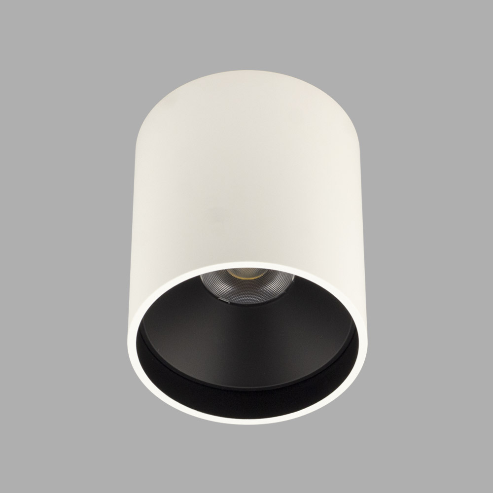 накладной светильник am group am481 bk+wh 10w