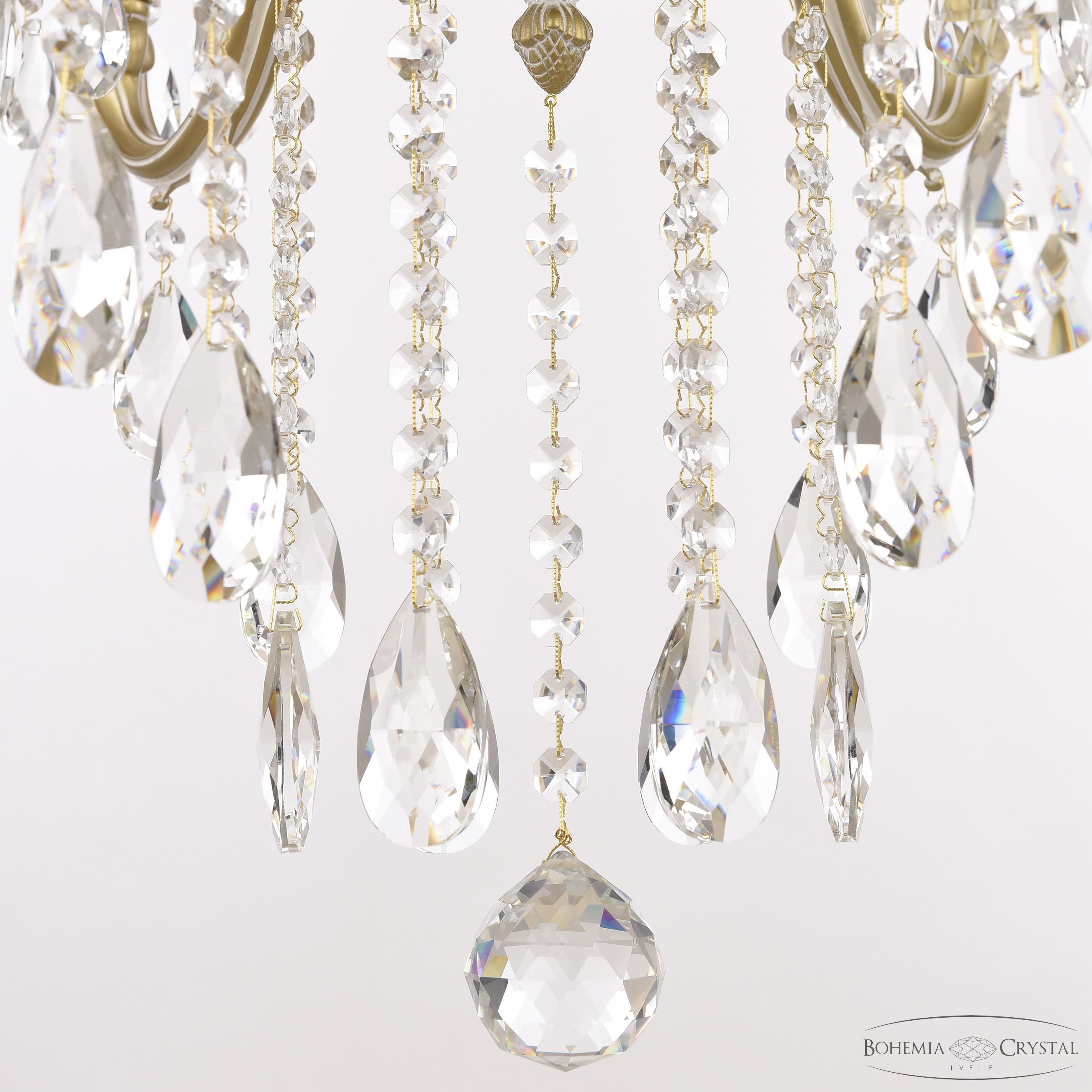 подвесная люстра bohemia ivele crystal al78101/6/210 b agw