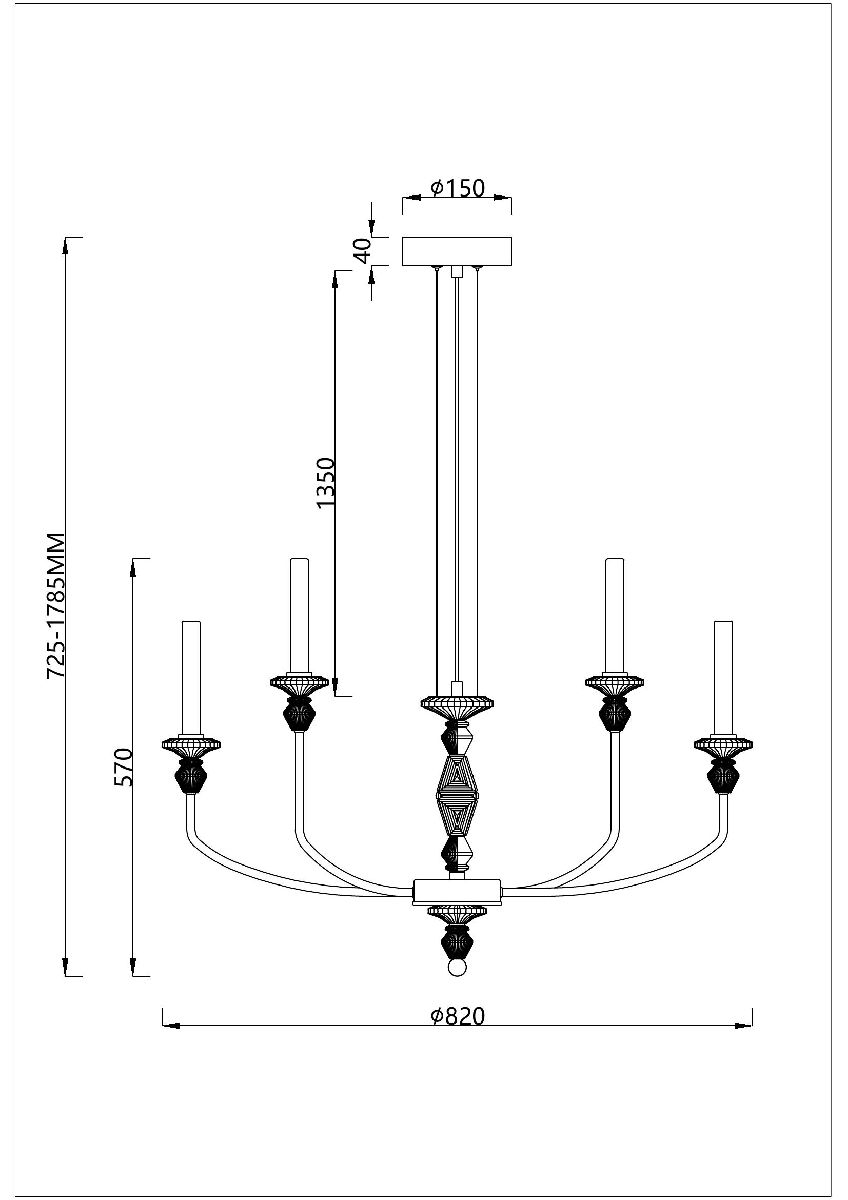 подвесная люстра divinare capello 4947/01 sp-12