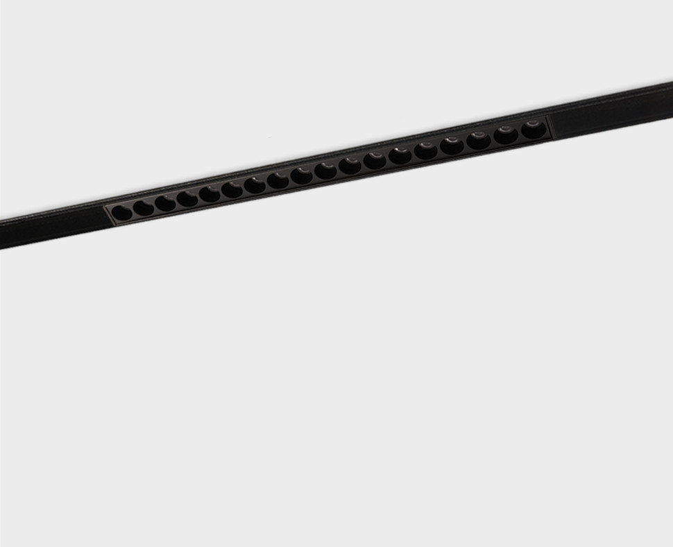 трековый магнитный светильник italline atom it012-5022 black 3000k