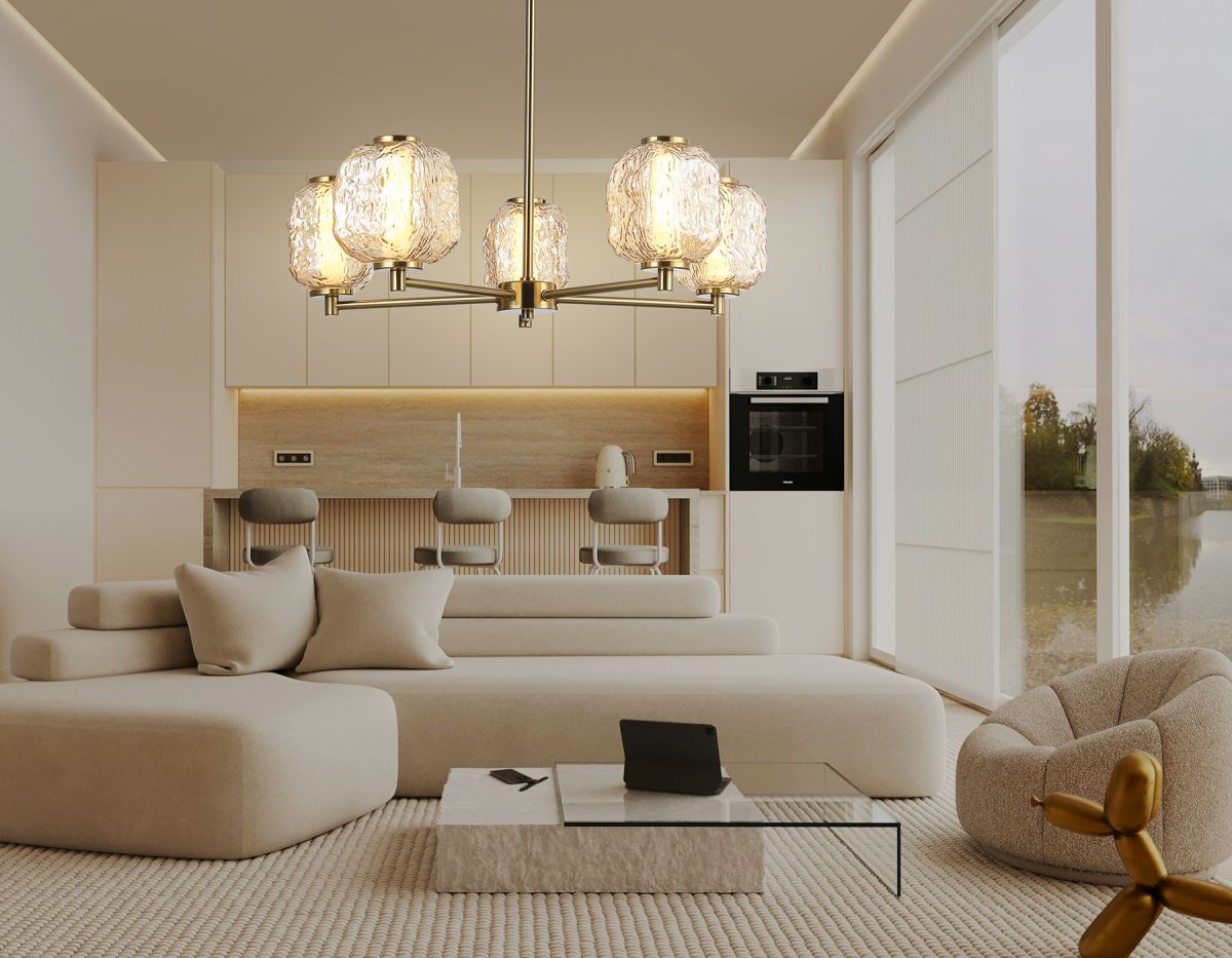 люстра на штанге ambrella light high light crystal lh30104