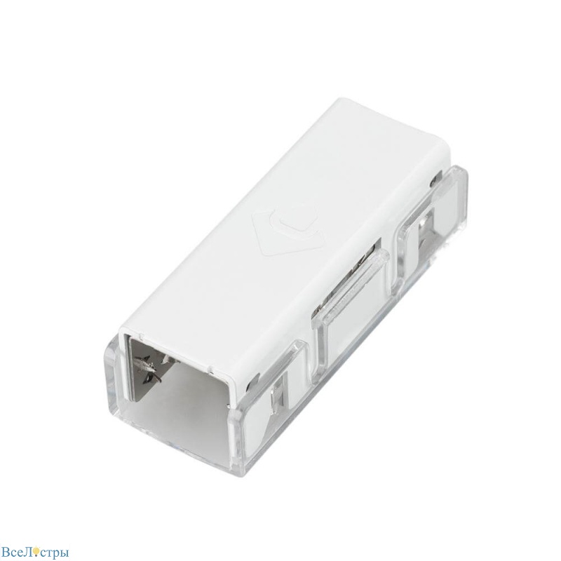 коннектор питания arlight arl-moonlight-1213-con-power-mid-wh 028842