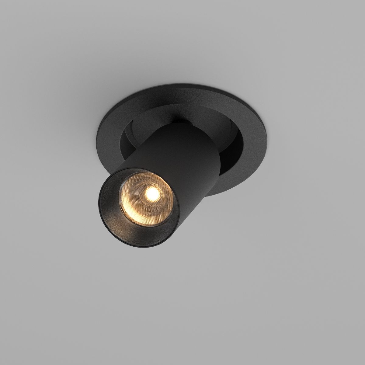 встраиваемый спот maytoni focus led c071cl-7w2.7k-b