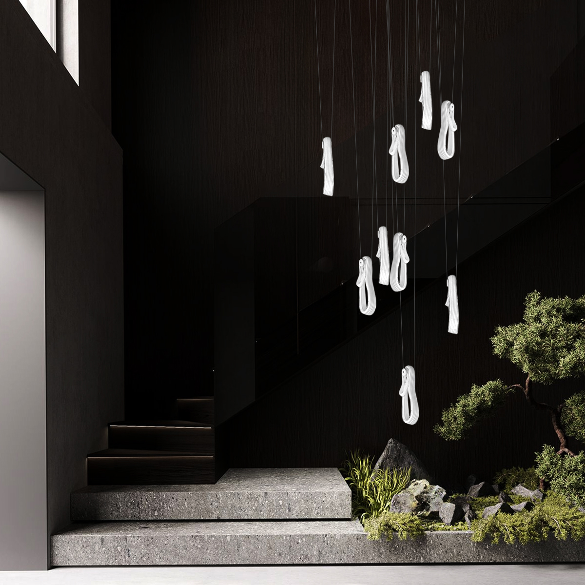 каскадная люстра loft it series 10400/5