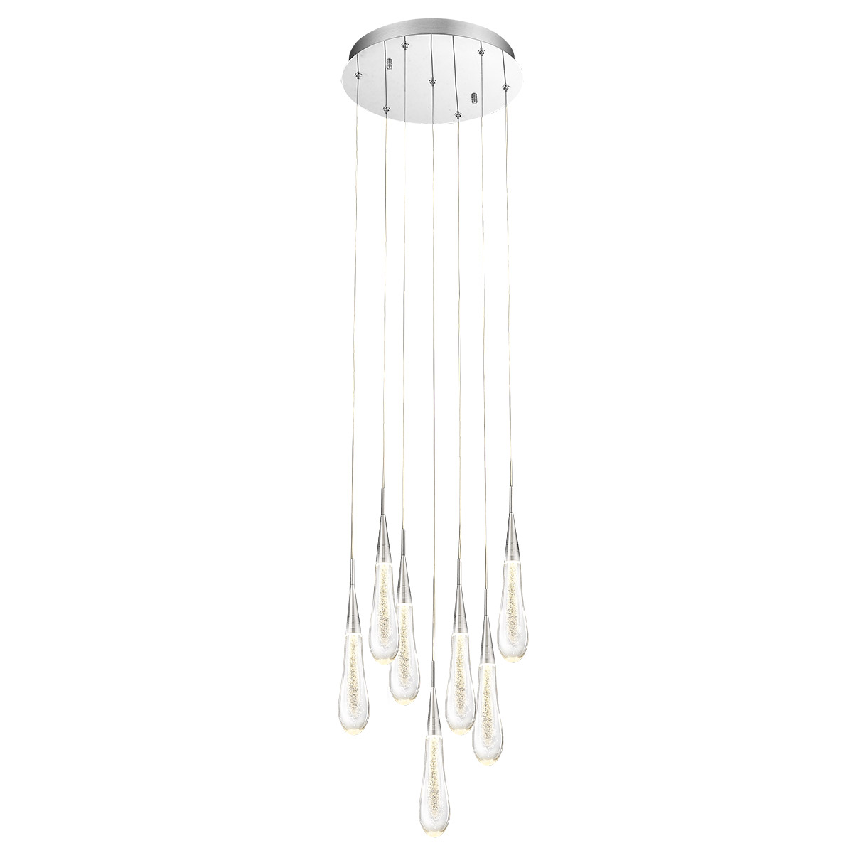 подвесной светильник delight collection dd20591-7 chrome