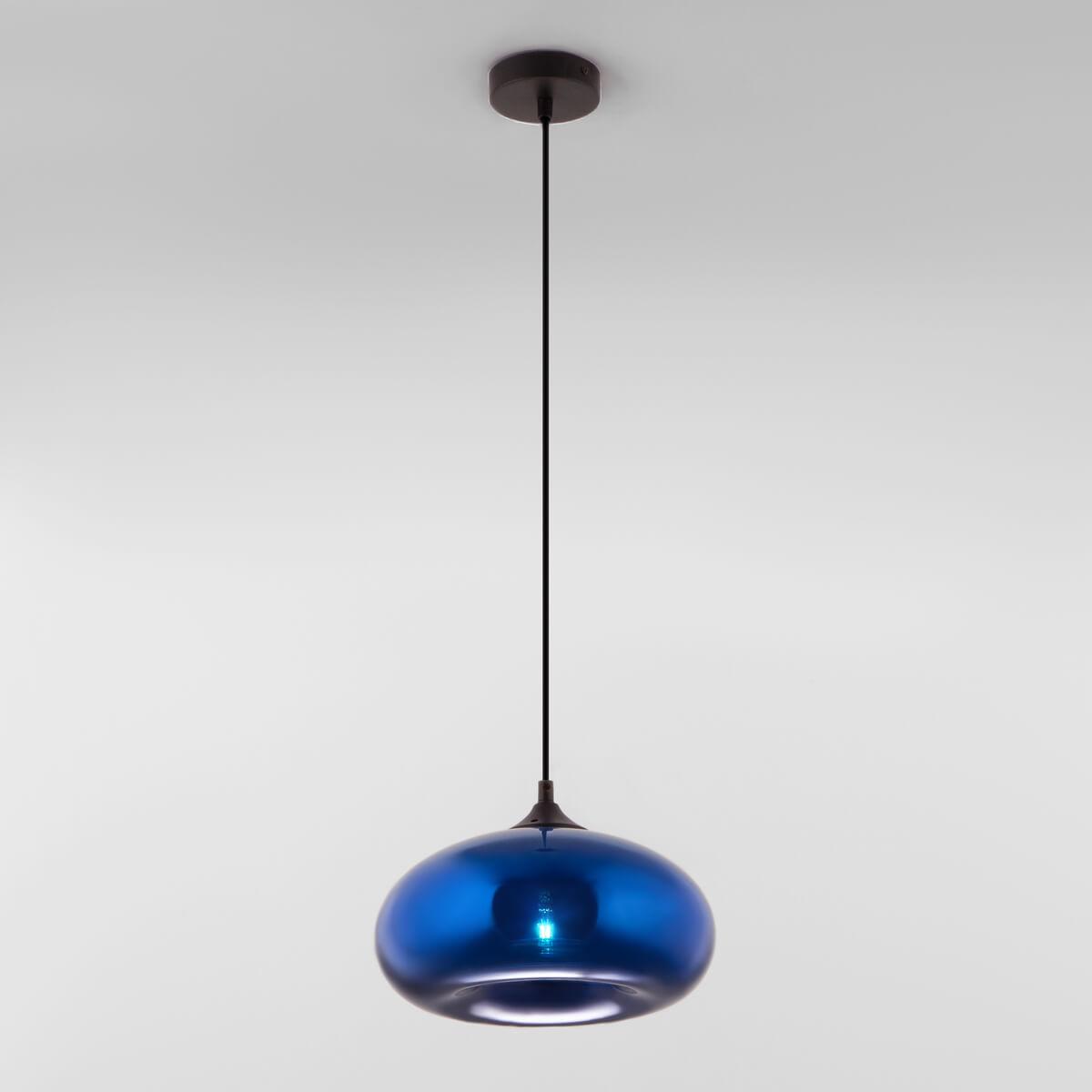 подвесной светильник eurosvet york 50166/1 синий