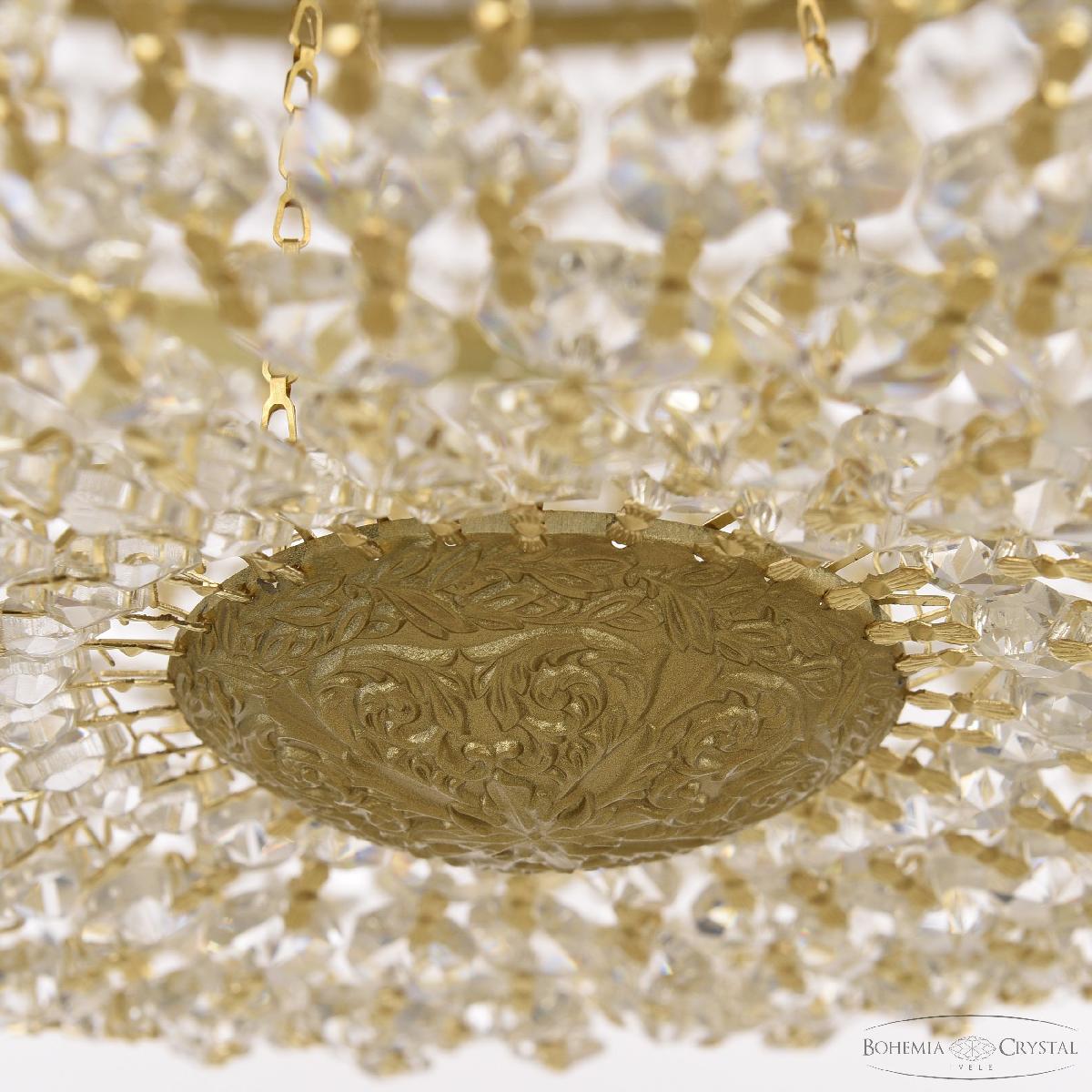 потолочная люстра bohemia ivele crystal al19091/55fl ag