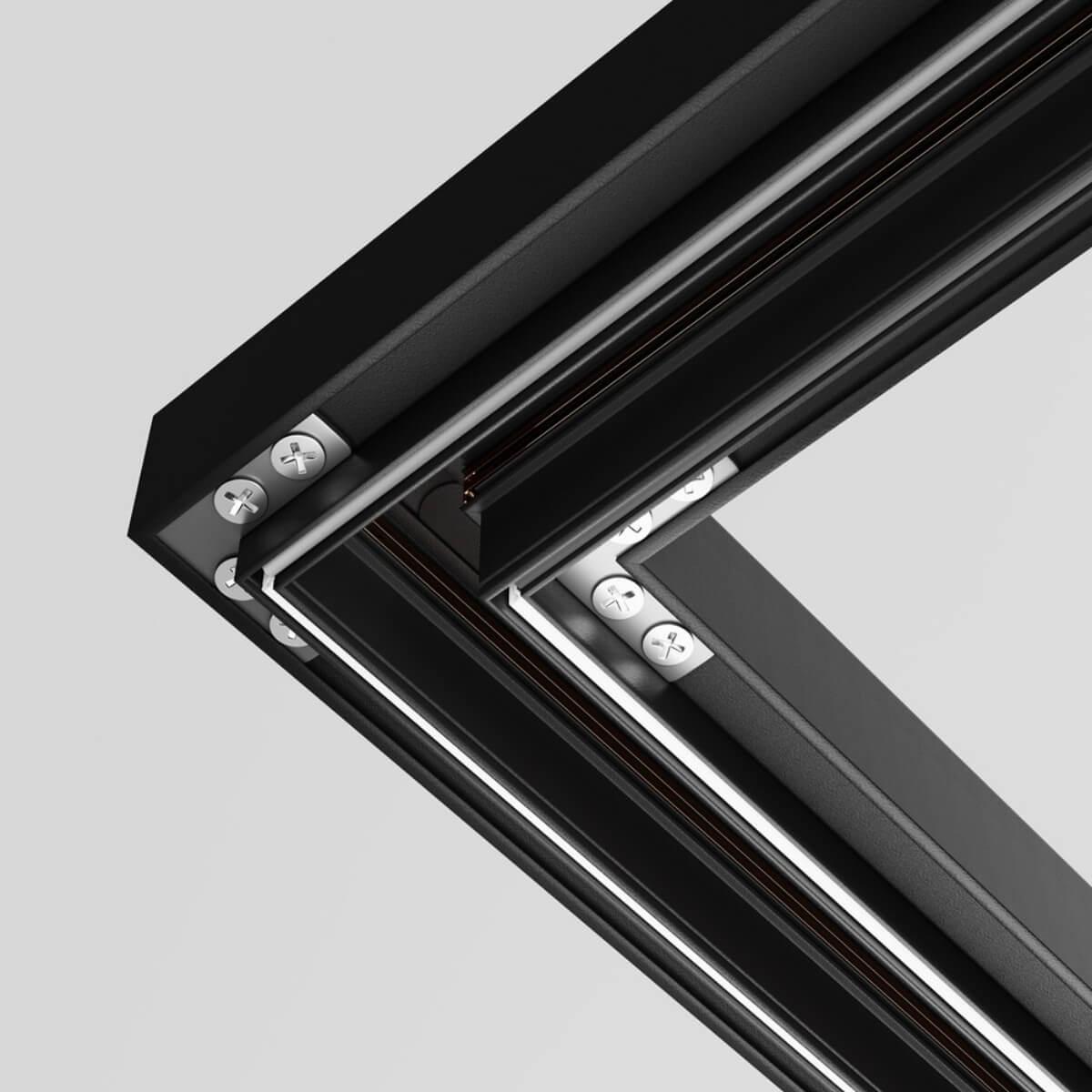 соединитель l-образный maytoni technical exility gravity tra034cl-sc-42s