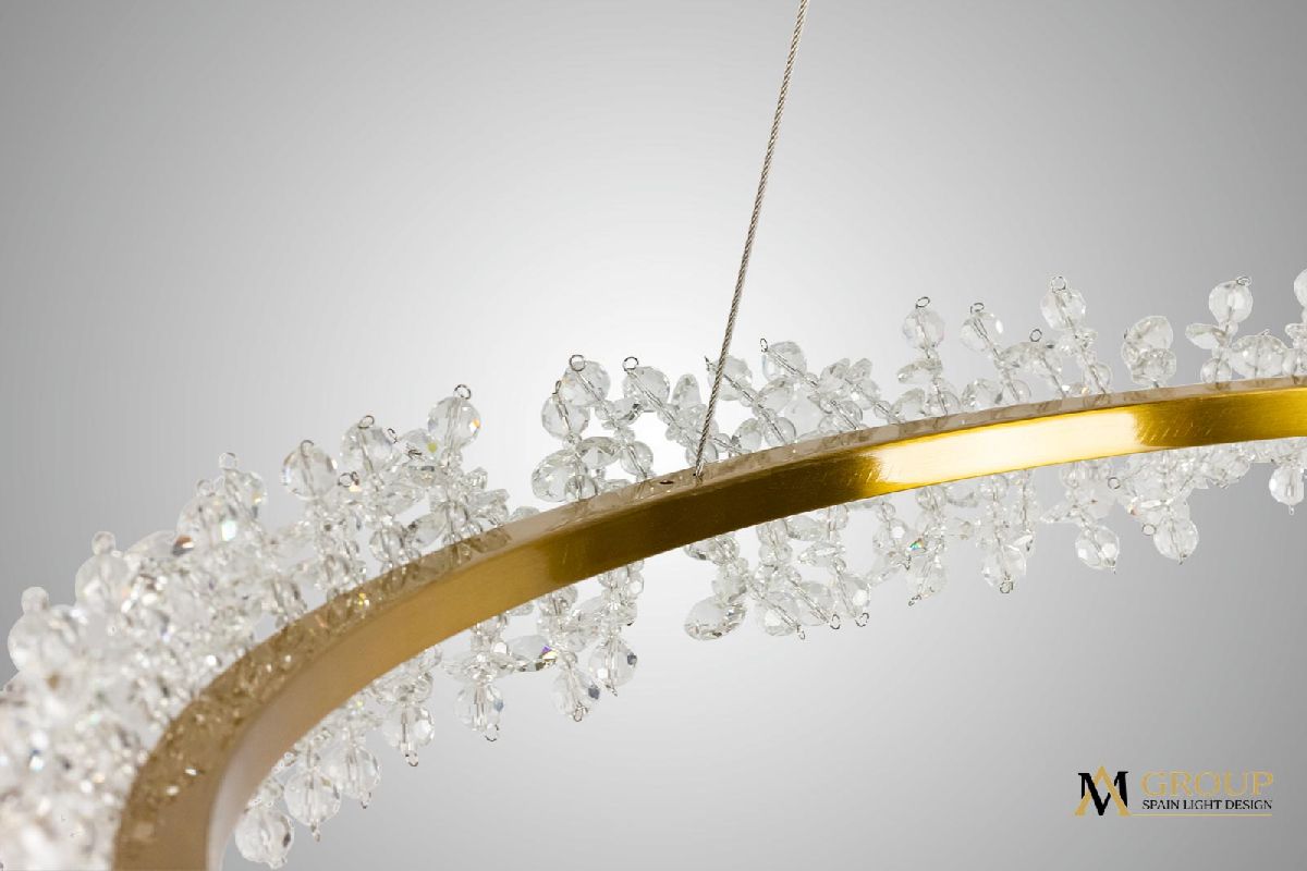 подвесной светильник am group am455 l400 polished gold