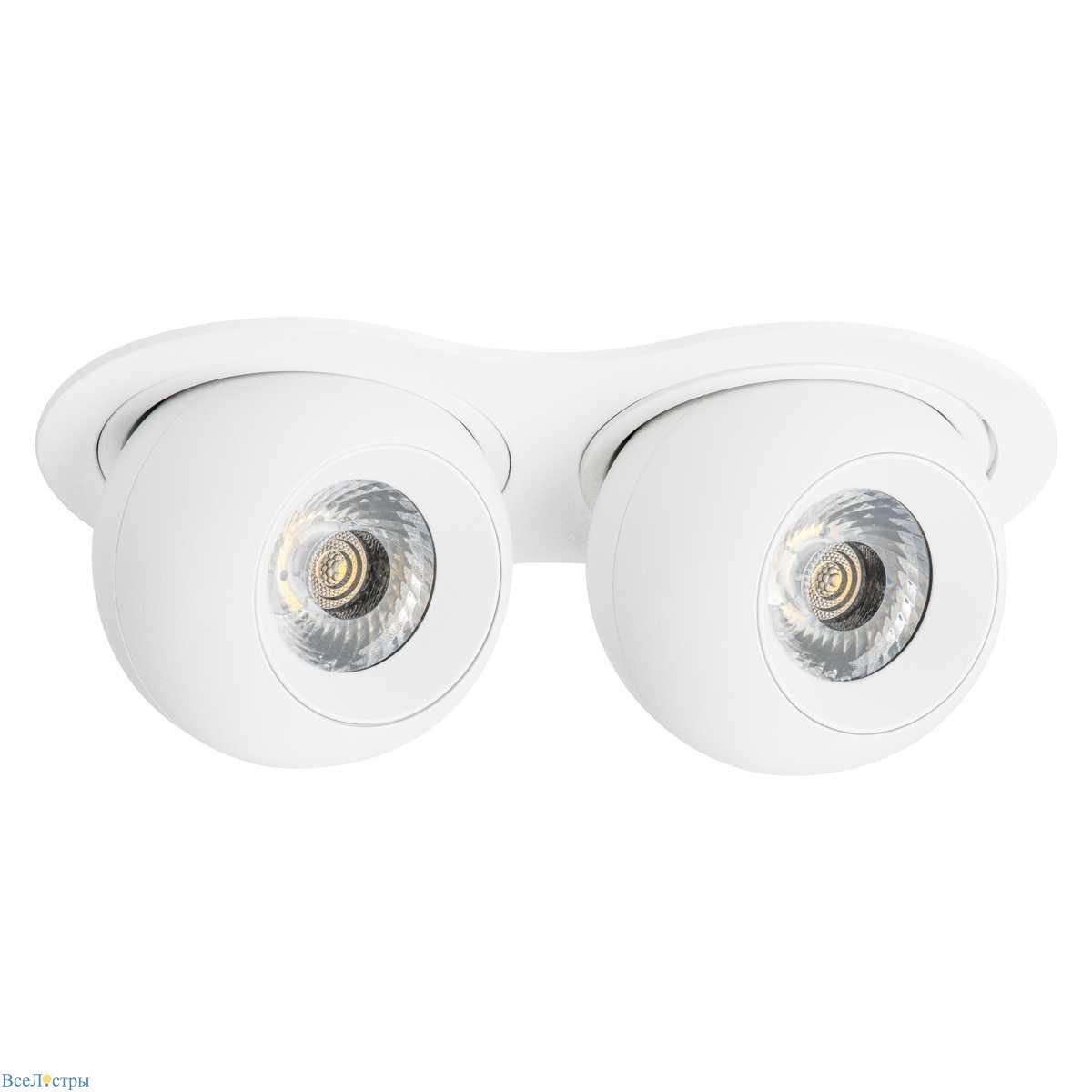 встраиваемый светодиодный спот lightstar urbano (217626+217062+217062) i6266262