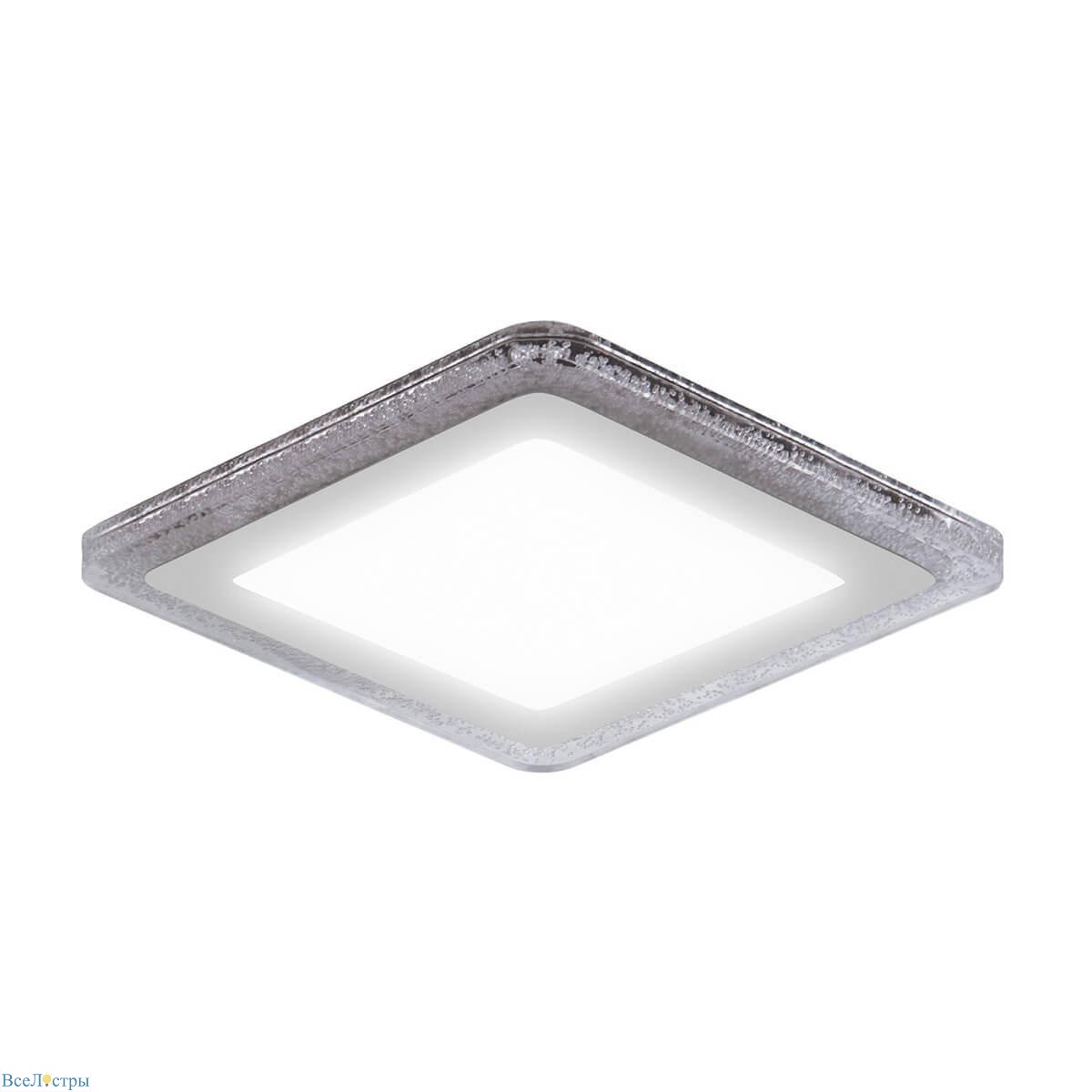 встраиваемый светодиодный светильник gauss backlight bubbles bl324
