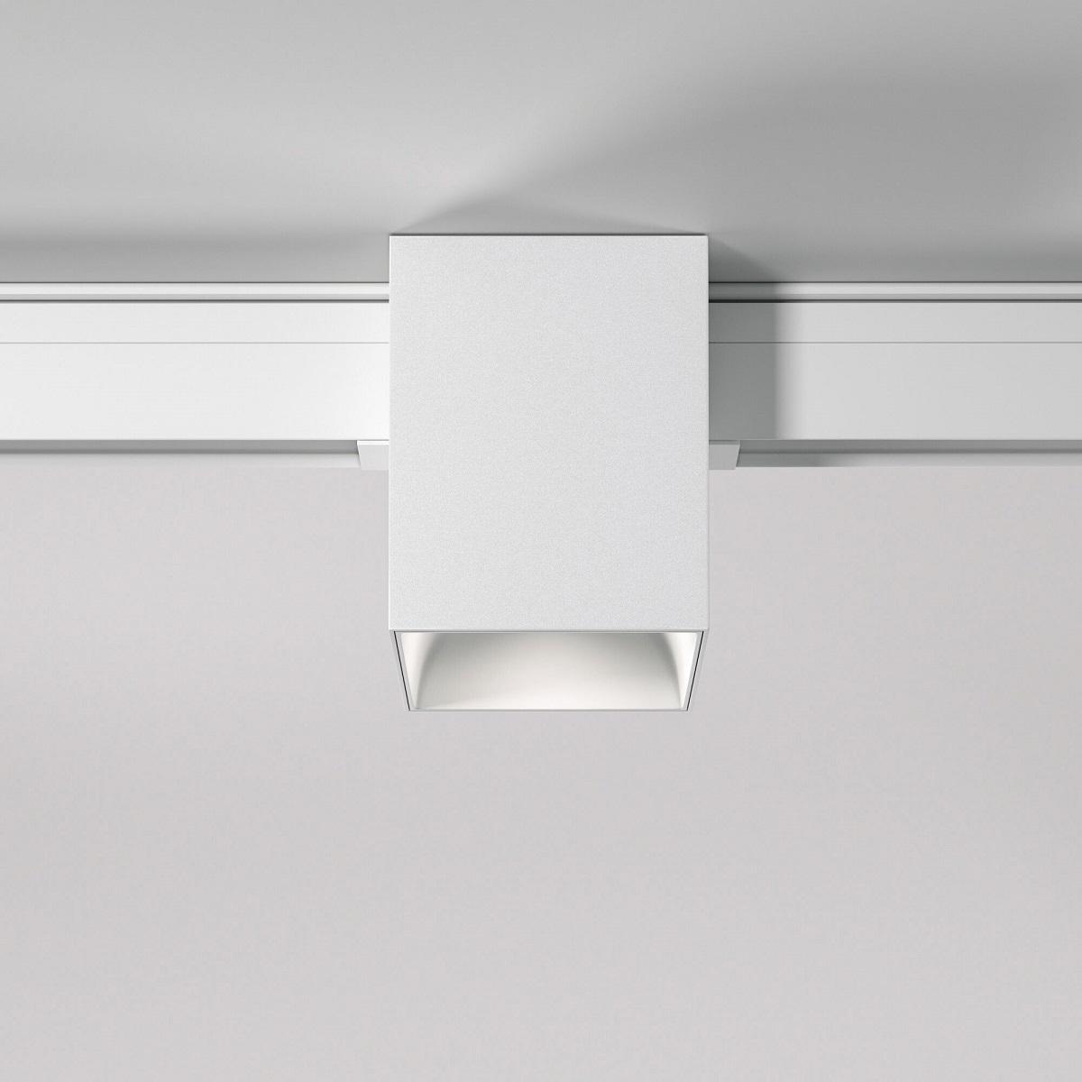 трековый светодиодный светильник elektrostandard slim magnetic solo 85055/01 белый a063497