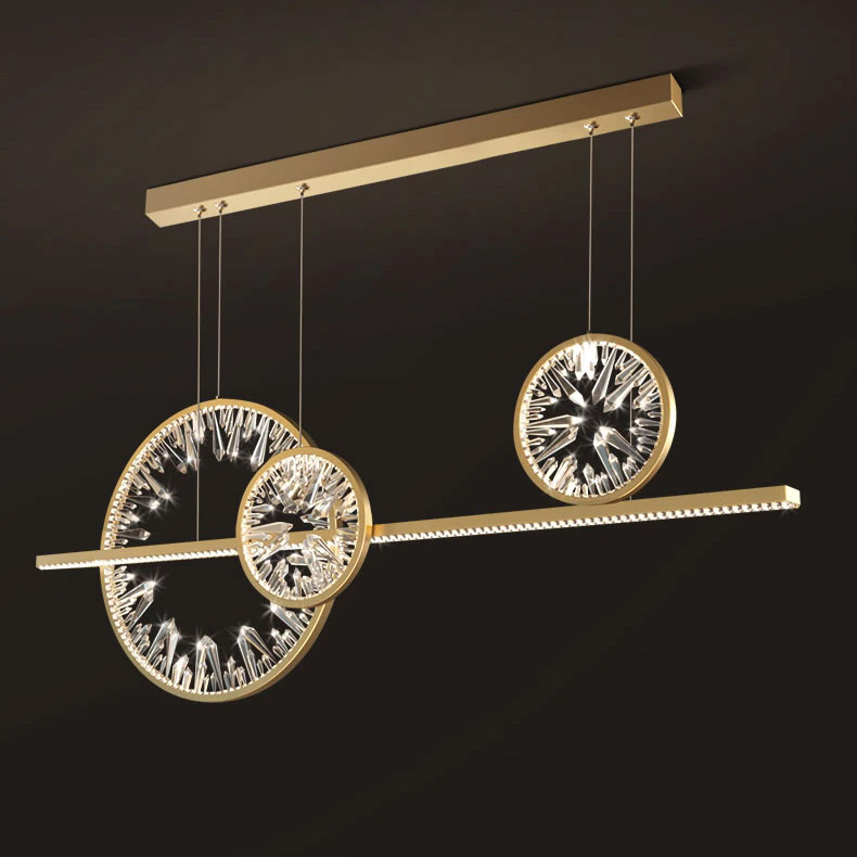 подвесная люстра delight collection xd-120b gold